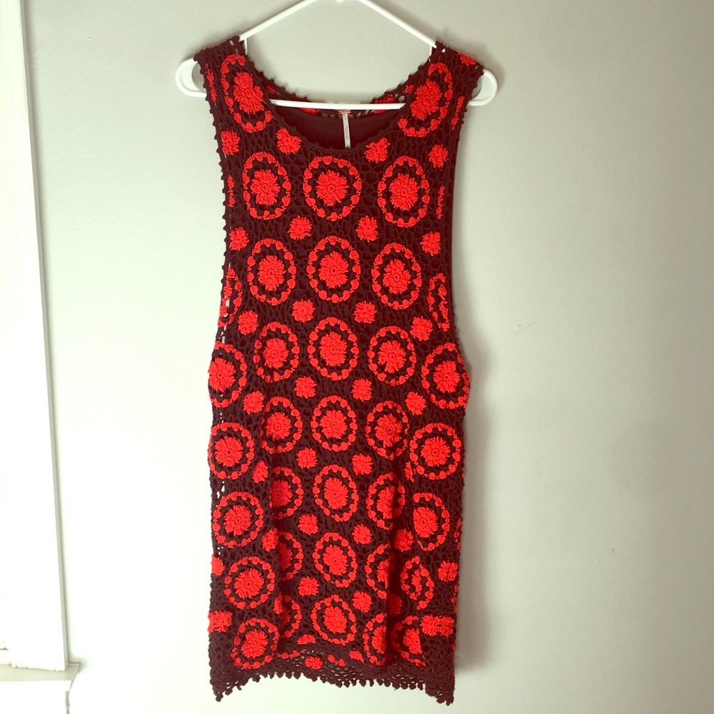 Free People Crochet Dress